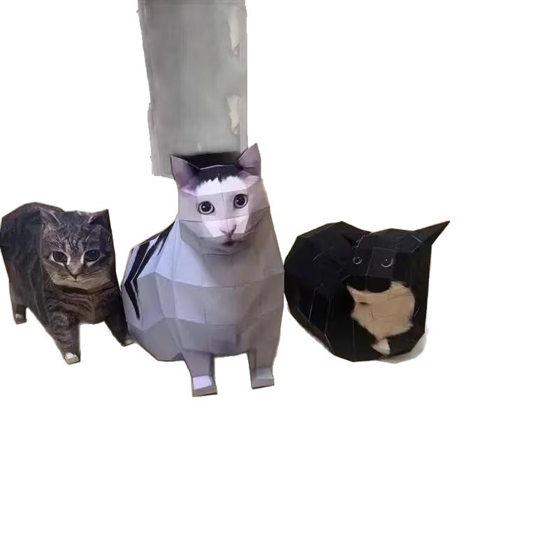 Origami Cat Paper-Folding Craft Kit