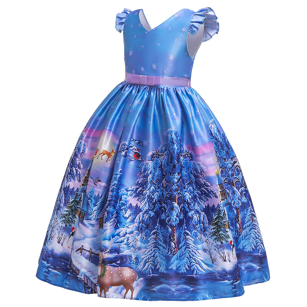 Girls' Printed Princess Skirt