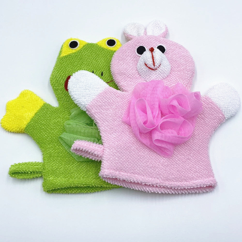 Kids' Soft Bath Gloves (Pair)