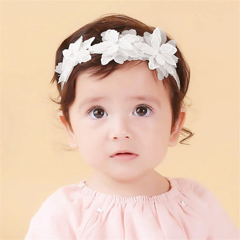 Baby Girl Lace Bow Headband