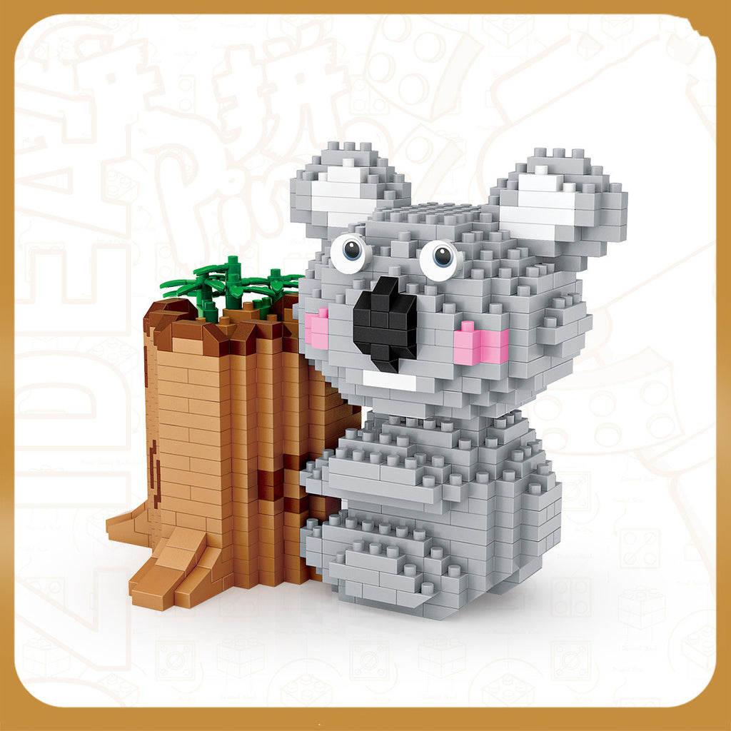Diamond-Particle Building Block Set