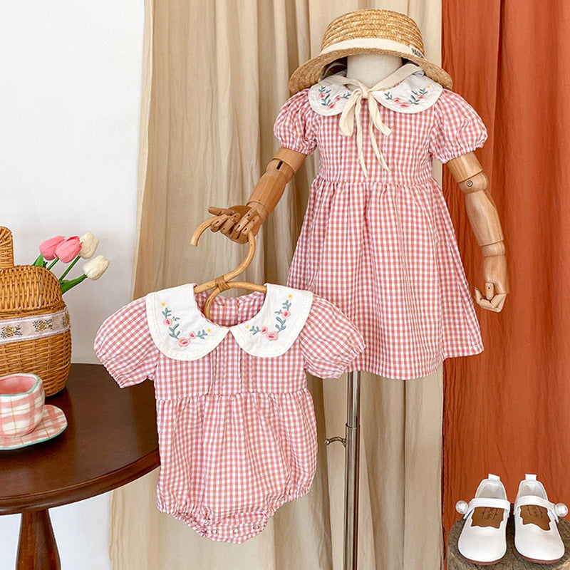 Baby Short-Sleeve Summer Onesie