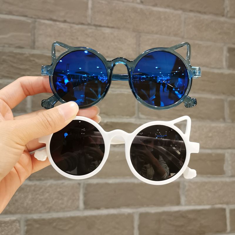 Kids' Cat-Ear Fashion Sunglasses