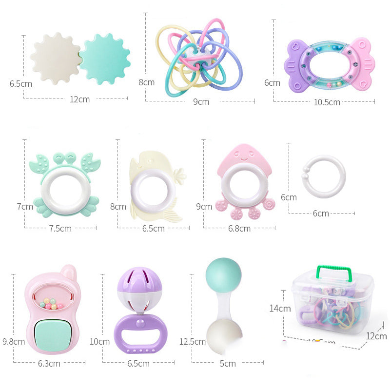 Baby Rattle Set (9-Piece)