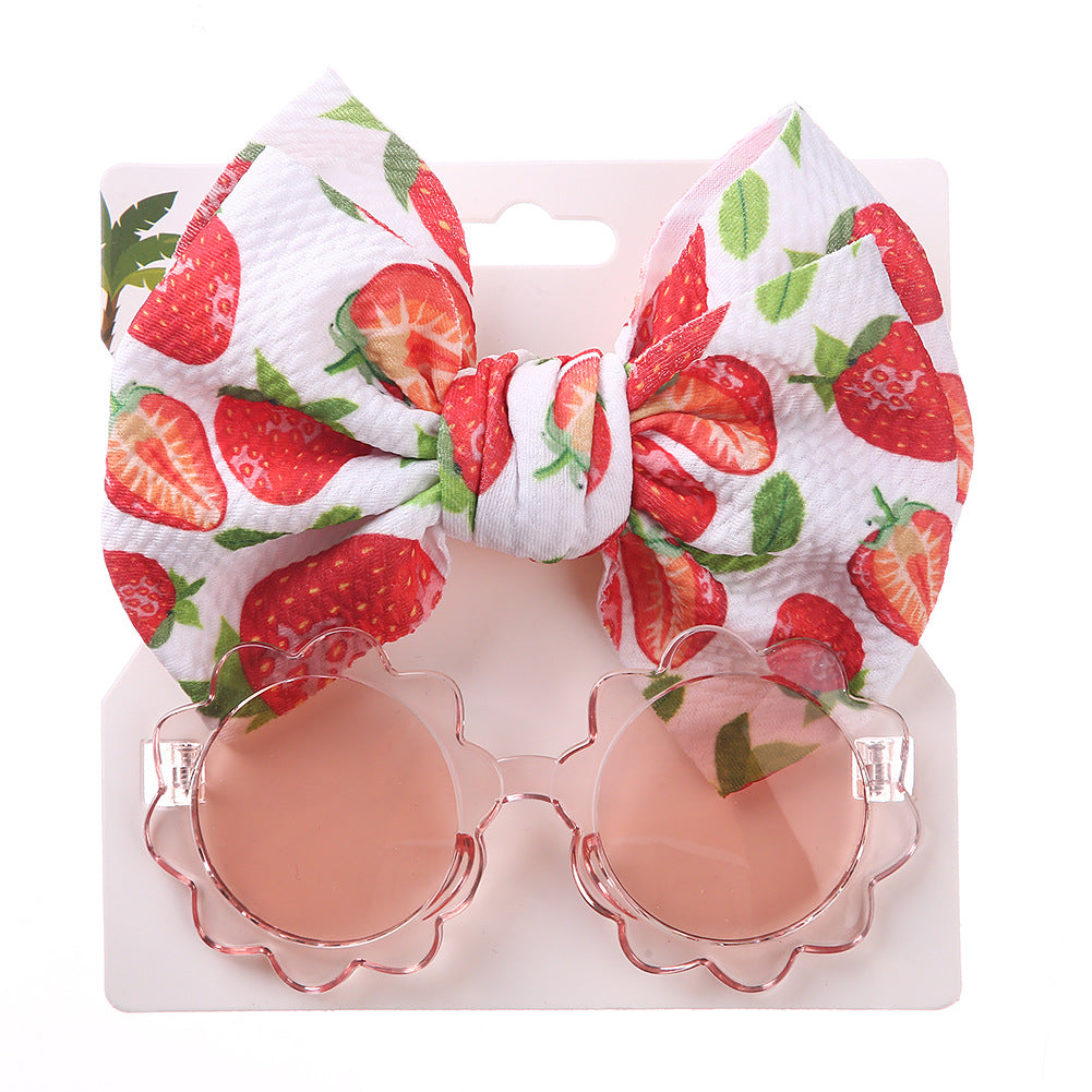 Kids' Sunglasses & Headband Set