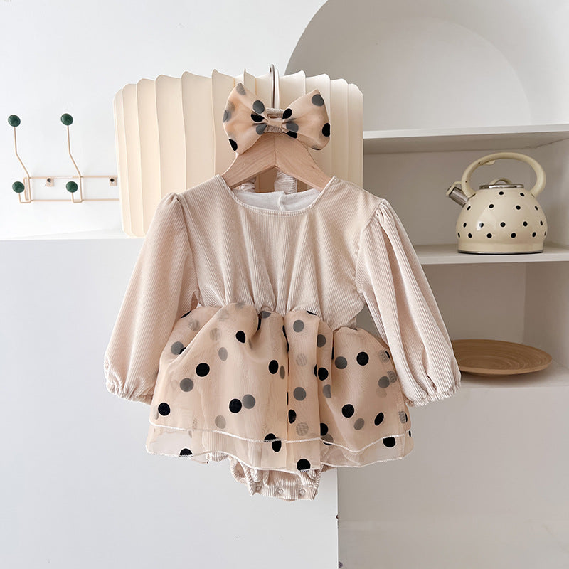 Baby Polka-Dot Romper