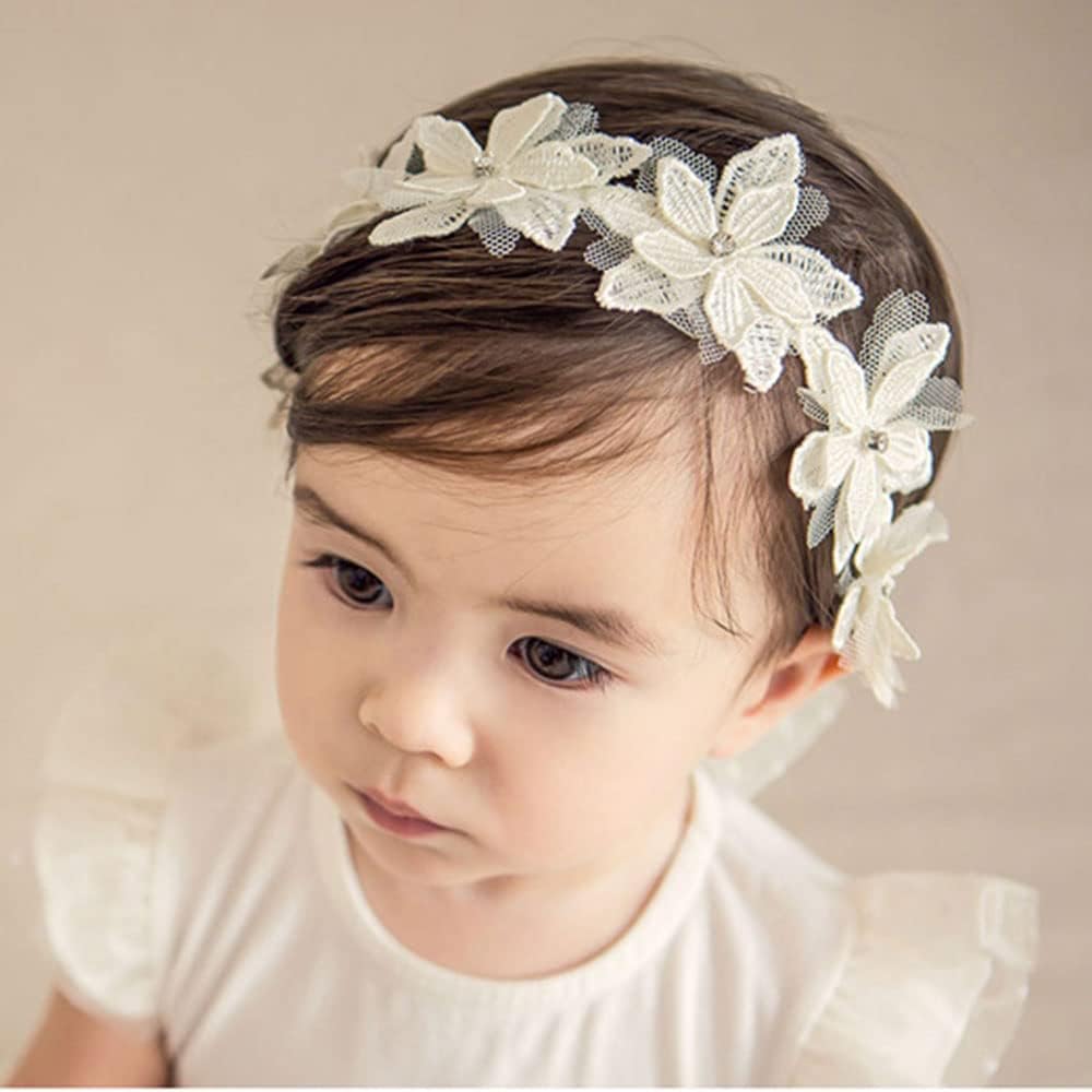 Baby Girl Lace Bow Headband