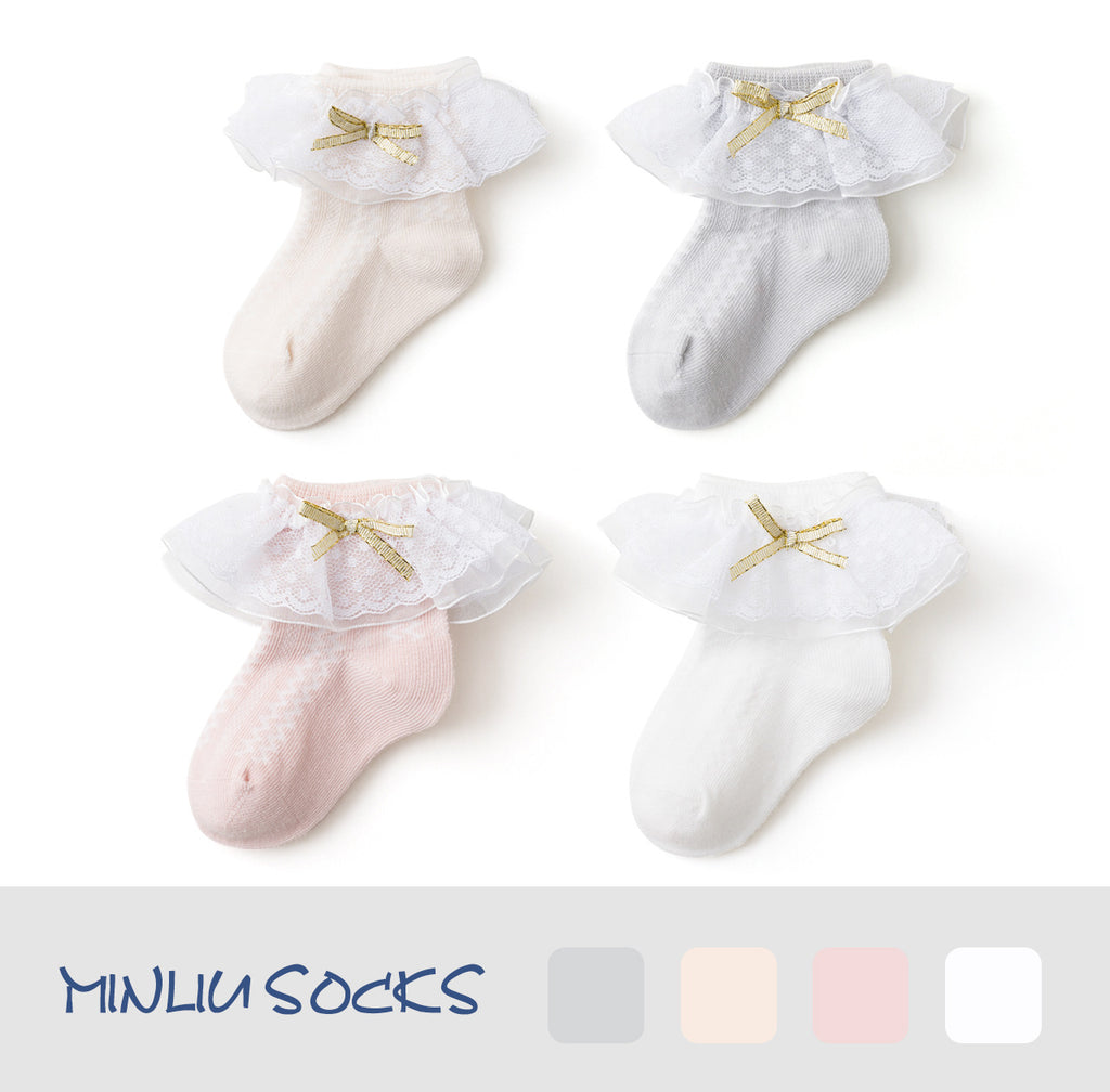 Baby Girl Lace Mesh Socks