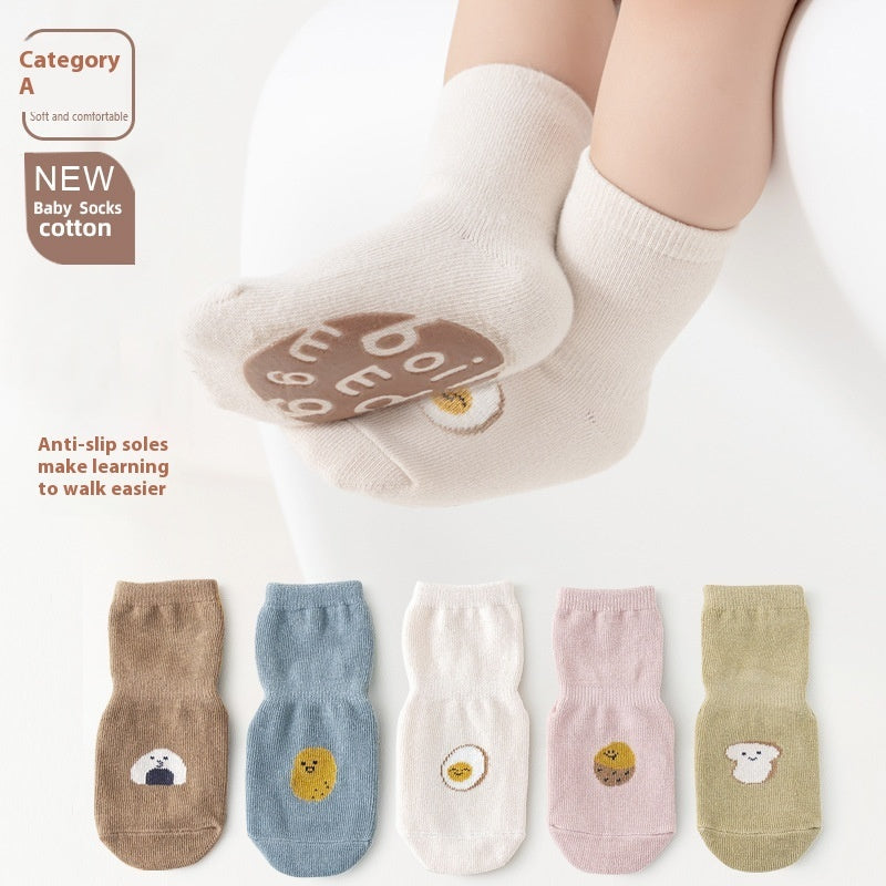 Kids' Cartoon Non-Slip Socks