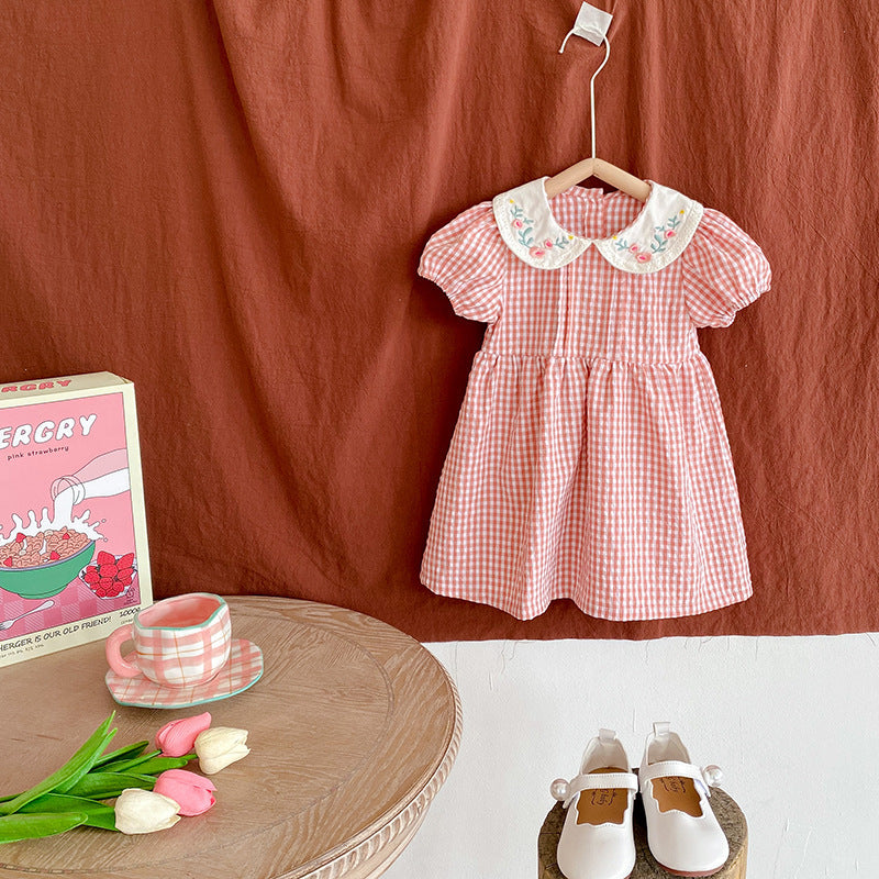 Baby Short-Sleeve Summer Onesie