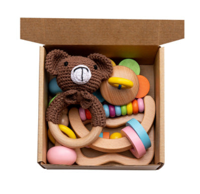 Wooden Teether Gift Box Set