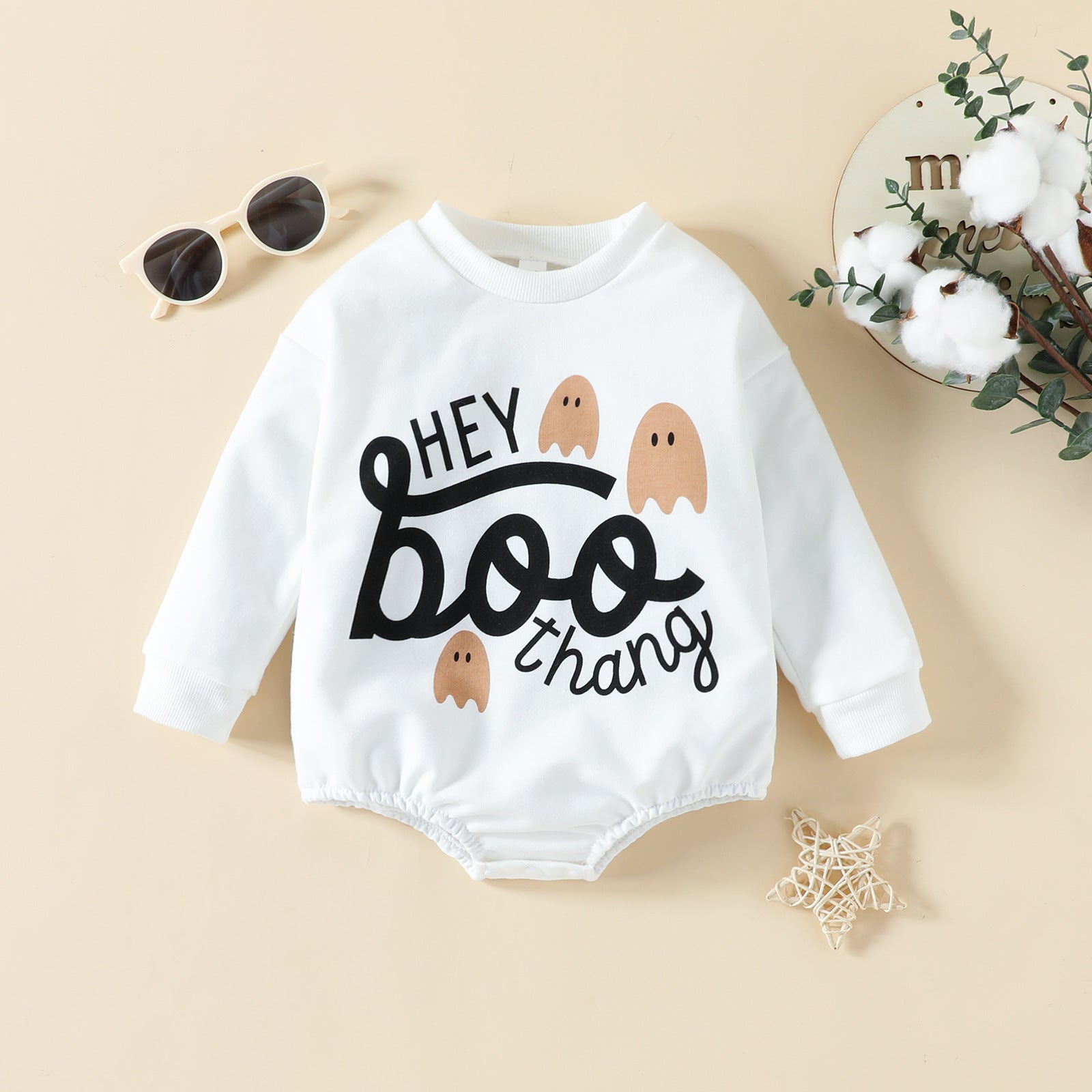Baby Halloween Long-Sleeve Romper