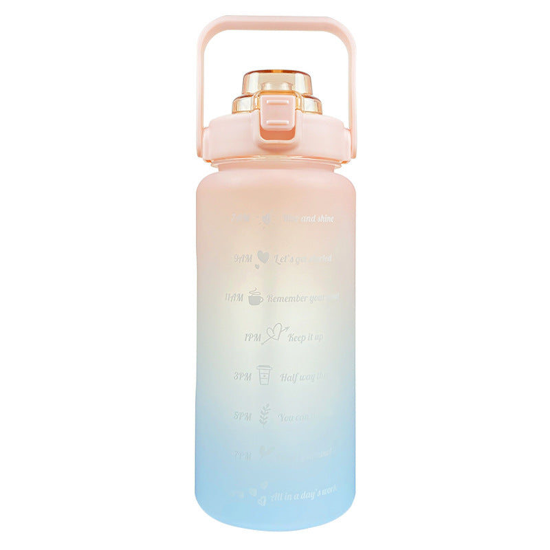 2-Liter Motivational Water Bottle