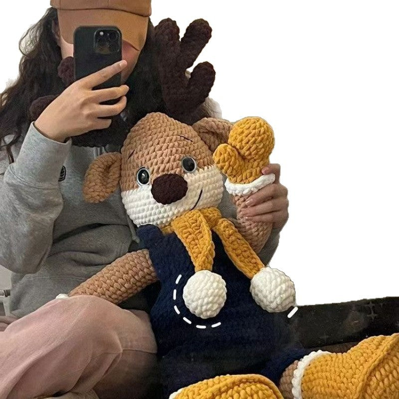 Chunky Yarn Crochet Fawn Craft Kit