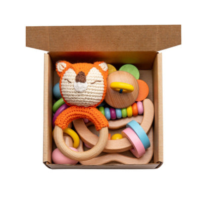 Wooden Teether Gift Box Set