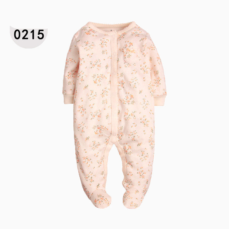 Baby Footed Cotton Onesie