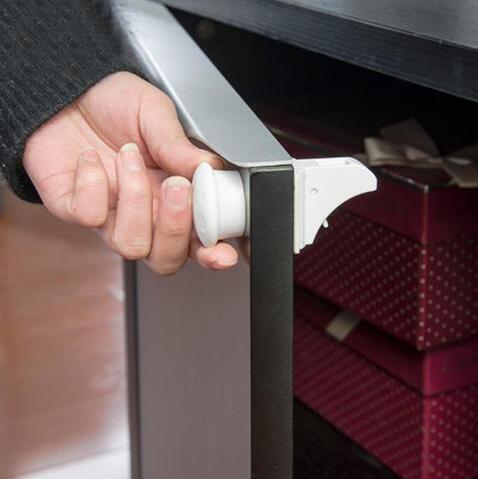 Magnetic Cabinet Safety Lock Set