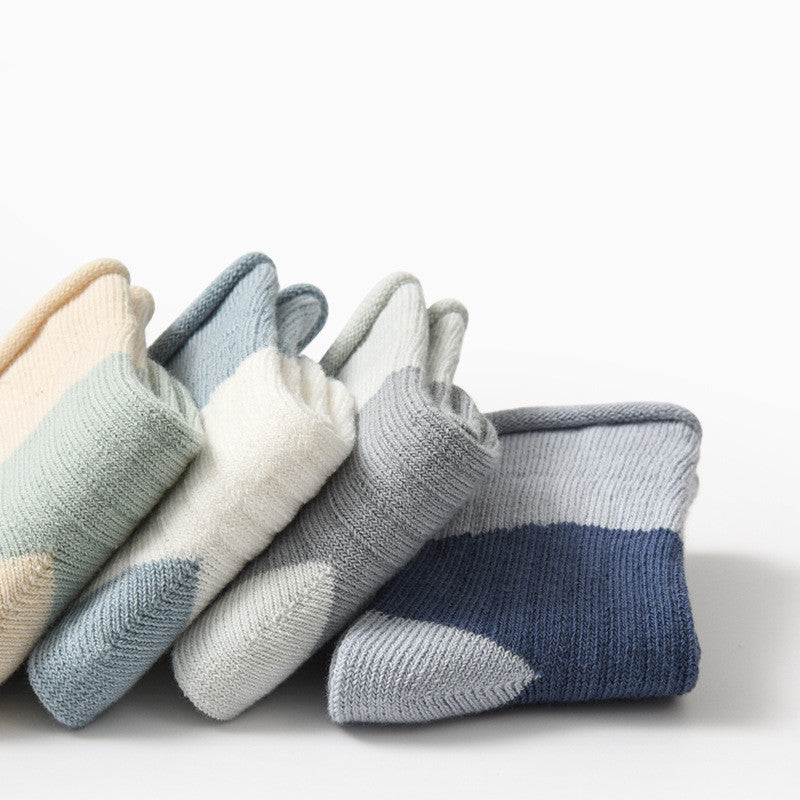 Baby Loose-Top Cotton Socks
