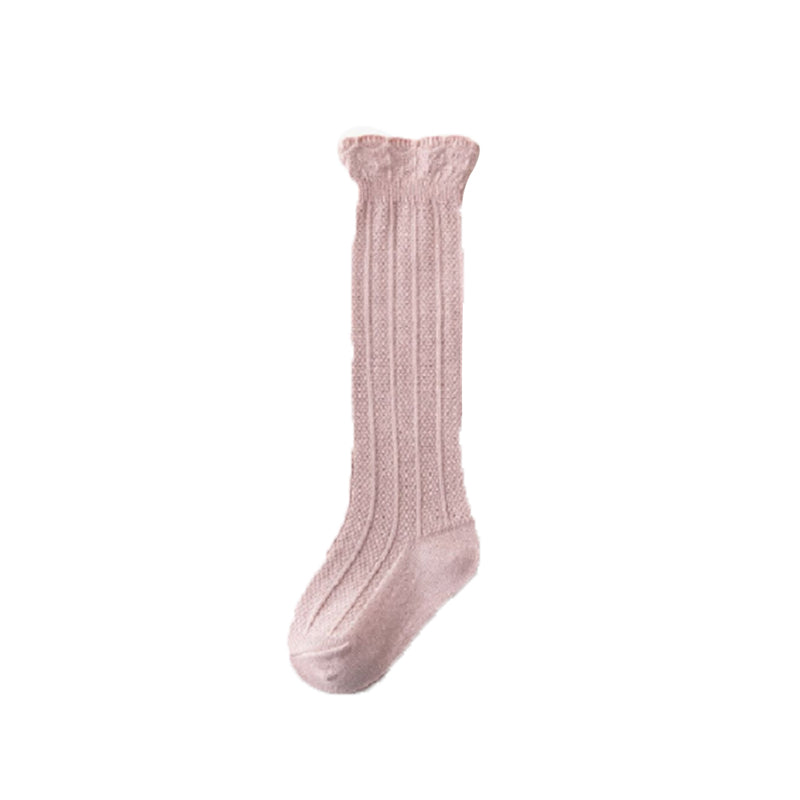 Baby Solid-Color Cotton Socks