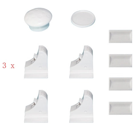 Magnetic Cabinet Safety Lock Set