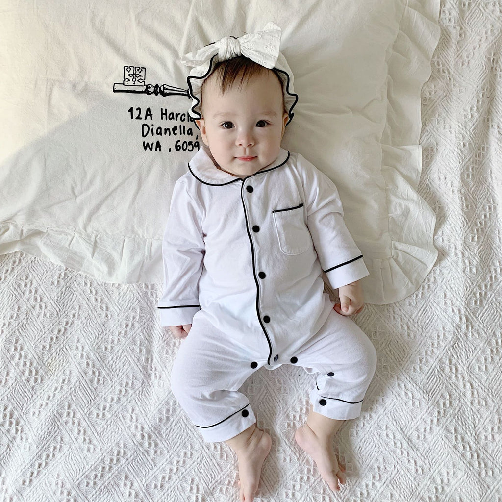 Baby Solid-Color Cotton Onesie