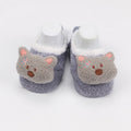 Baby Feather-Yarn Floor Socks