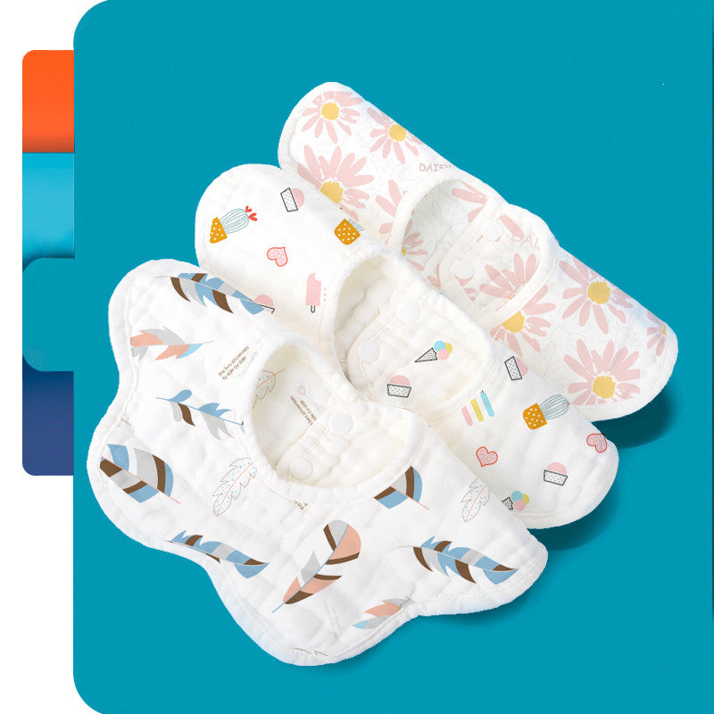 Rotating Petal Feeding Bib