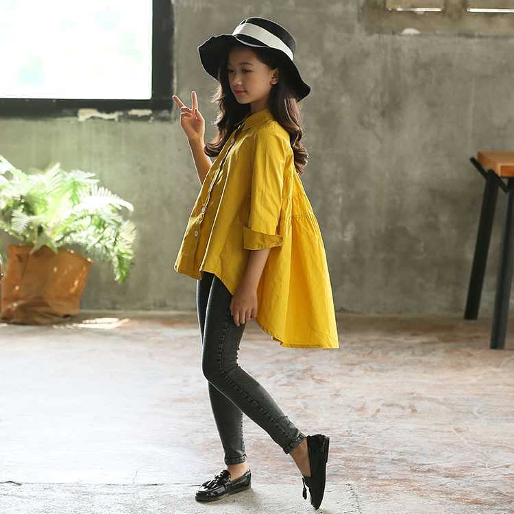 Big Girls' Loose Korean-Style Top