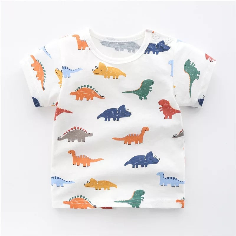 Kids' All-Match Cotton Tee