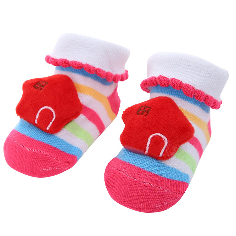 Baby 3D Cartoon Anti-Skid Socks