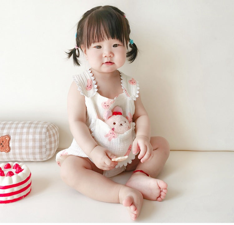 Baby Gauze Doll Romper