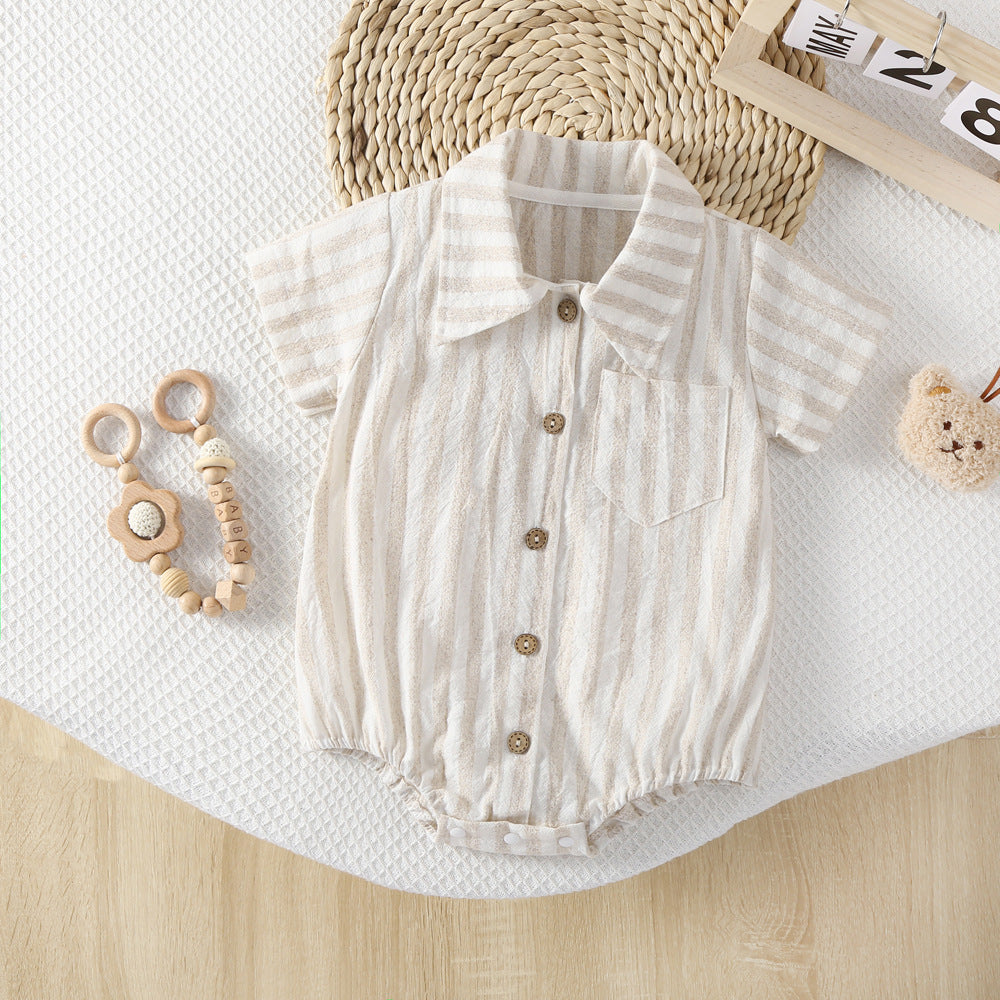 Baby Lightweight Short-Sleeve Romper