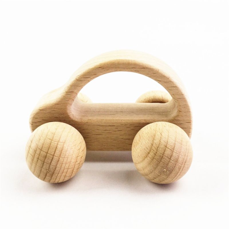 Wooden Molar Rattle Teether