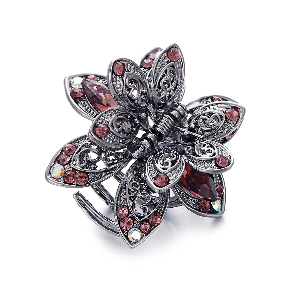 Floral Claw Hair Clip