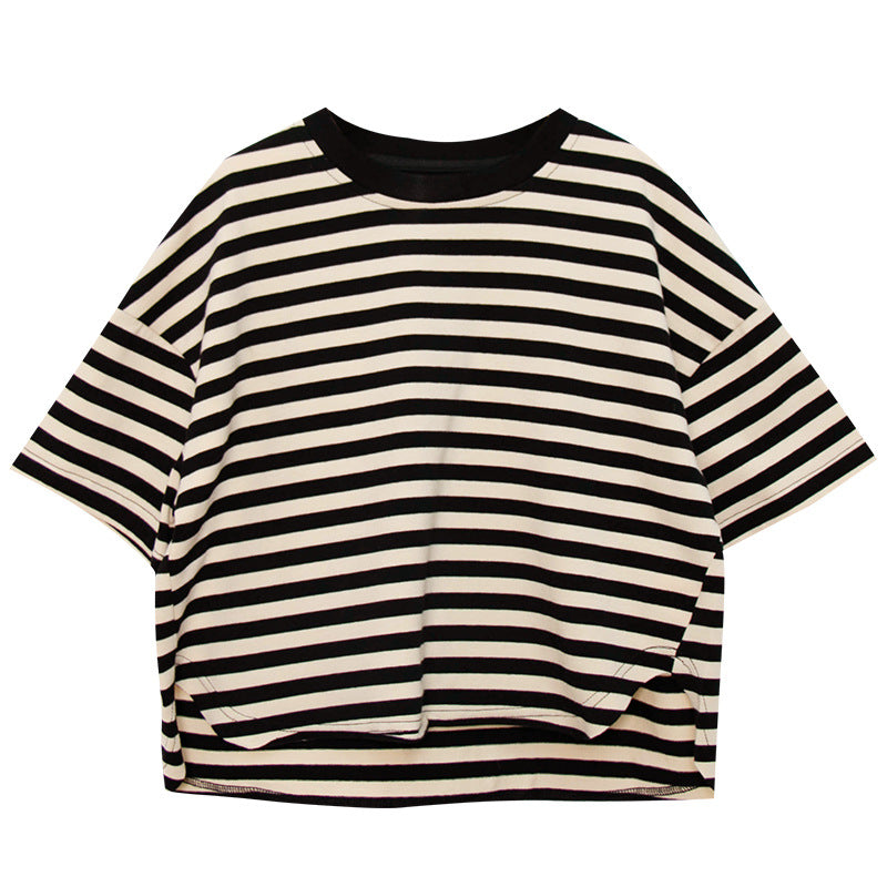 Kids' Striped Loose Summer Tee