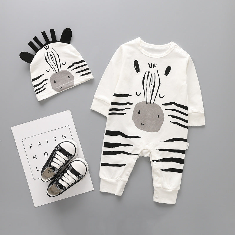 Baby Detachable-Hood Onesie