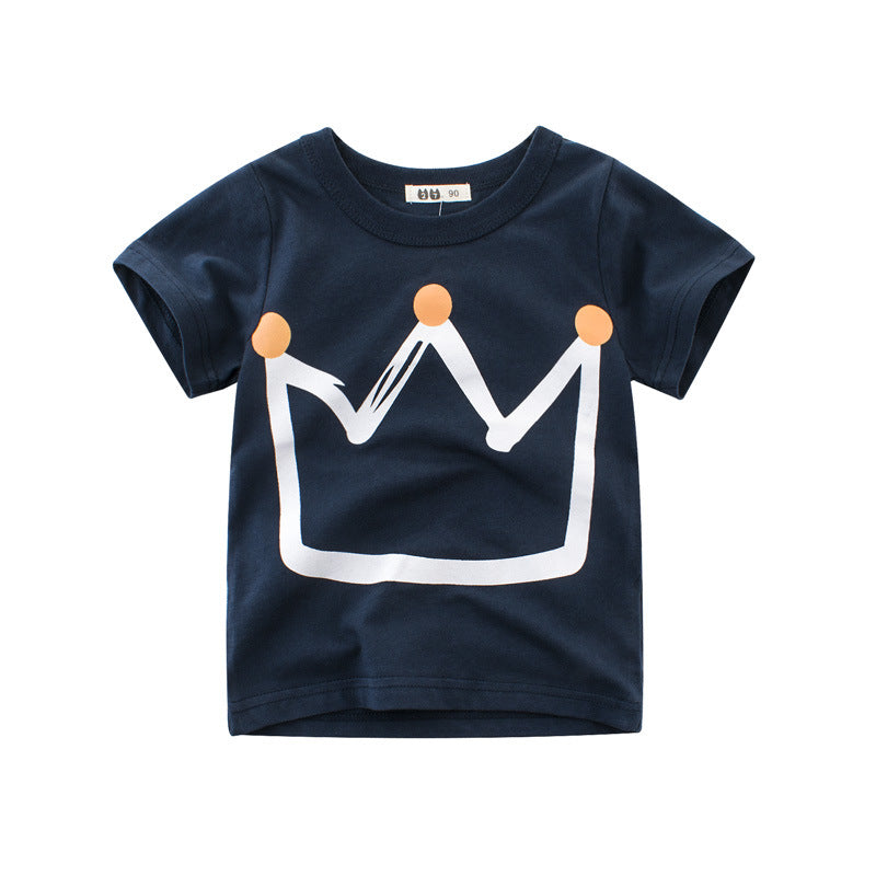 Boys' Short-Sleeve Cotton Tee