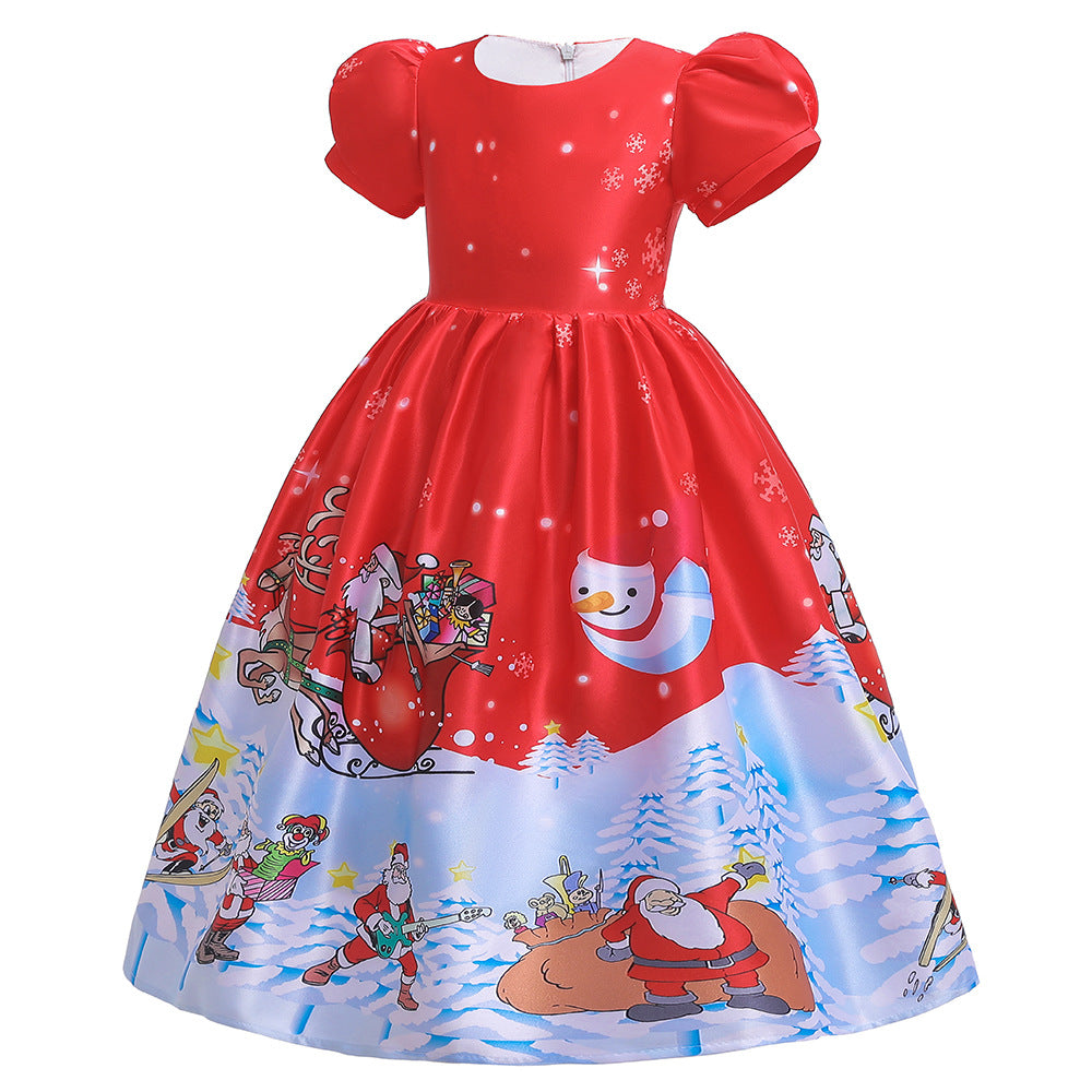 Girls' Printed Princess Skirt