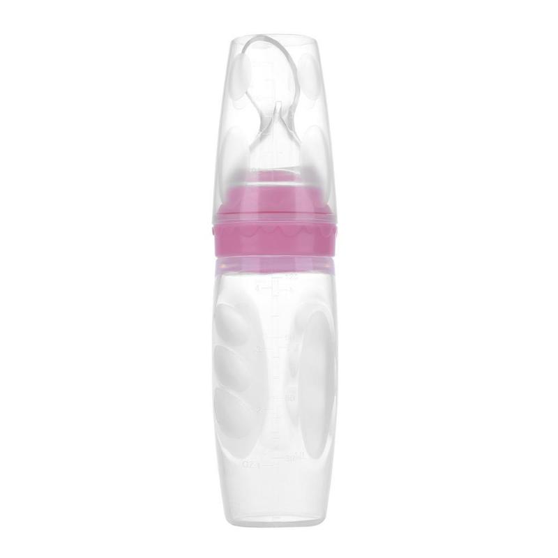 Silicone Squeeze Feeding Spoon