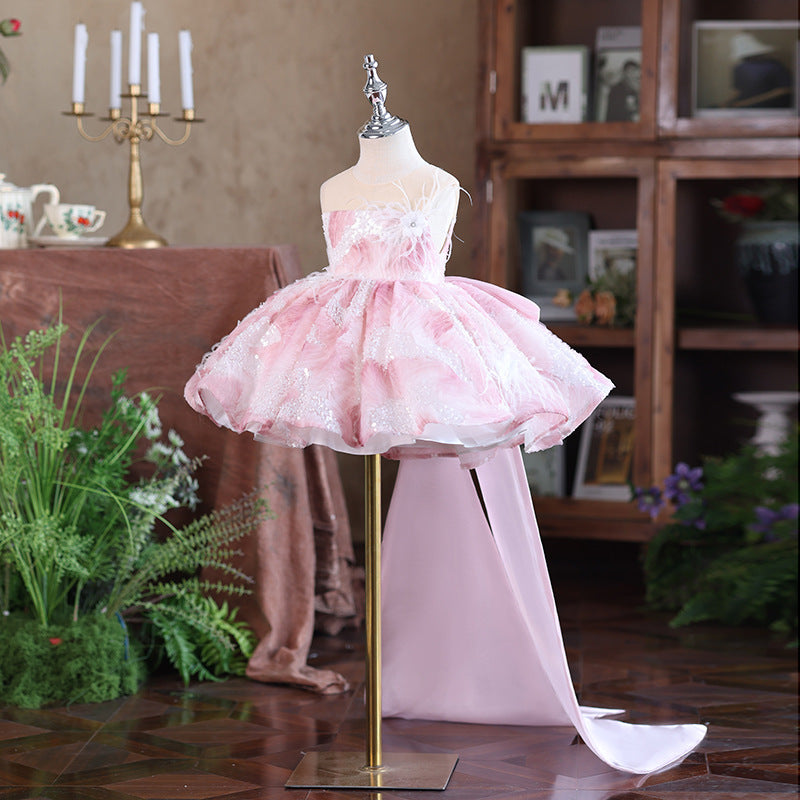 Girls' Strapless Princess Dress