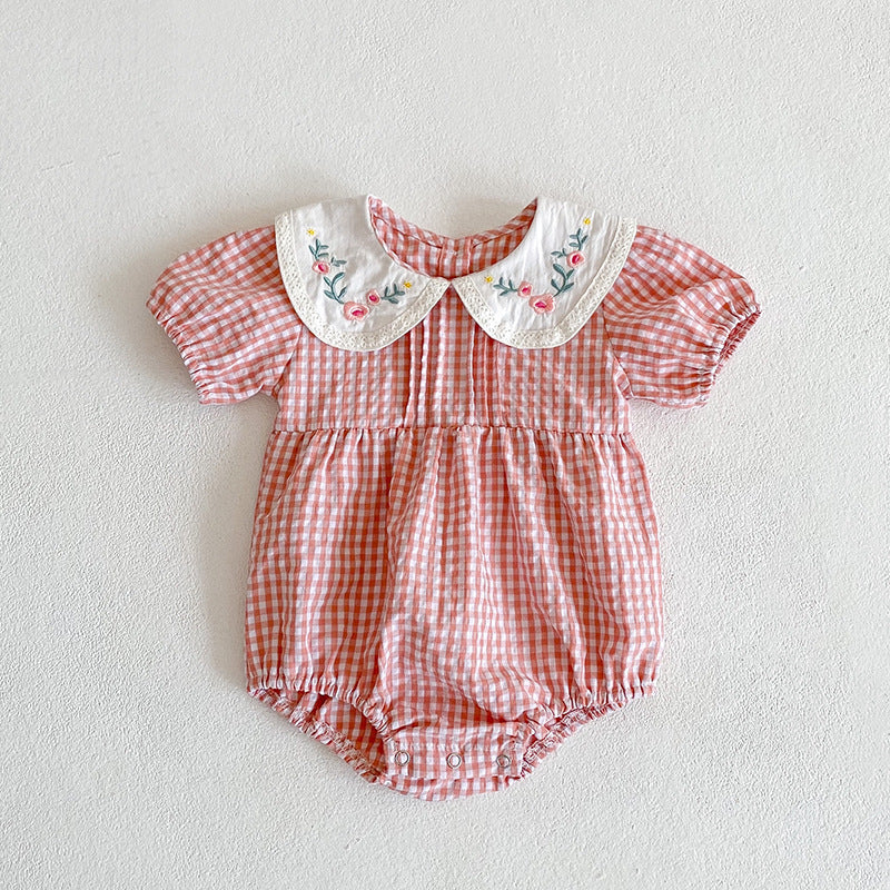 Baby Short-Sleeve Summer Onesie