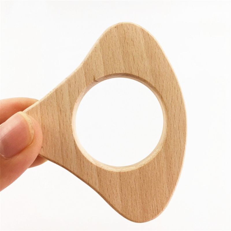 Wooden Molar Rattle Teether