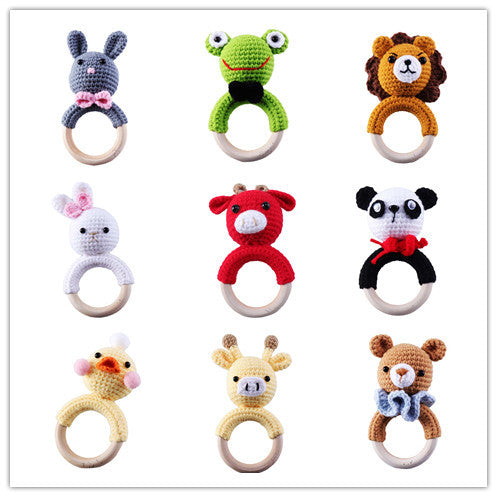 Knitted Bell Ring Rattle