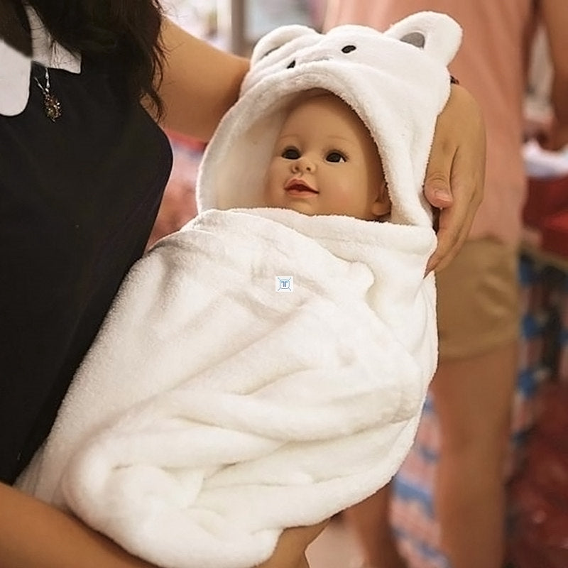 Kids' Animal Hooded Bath Towel