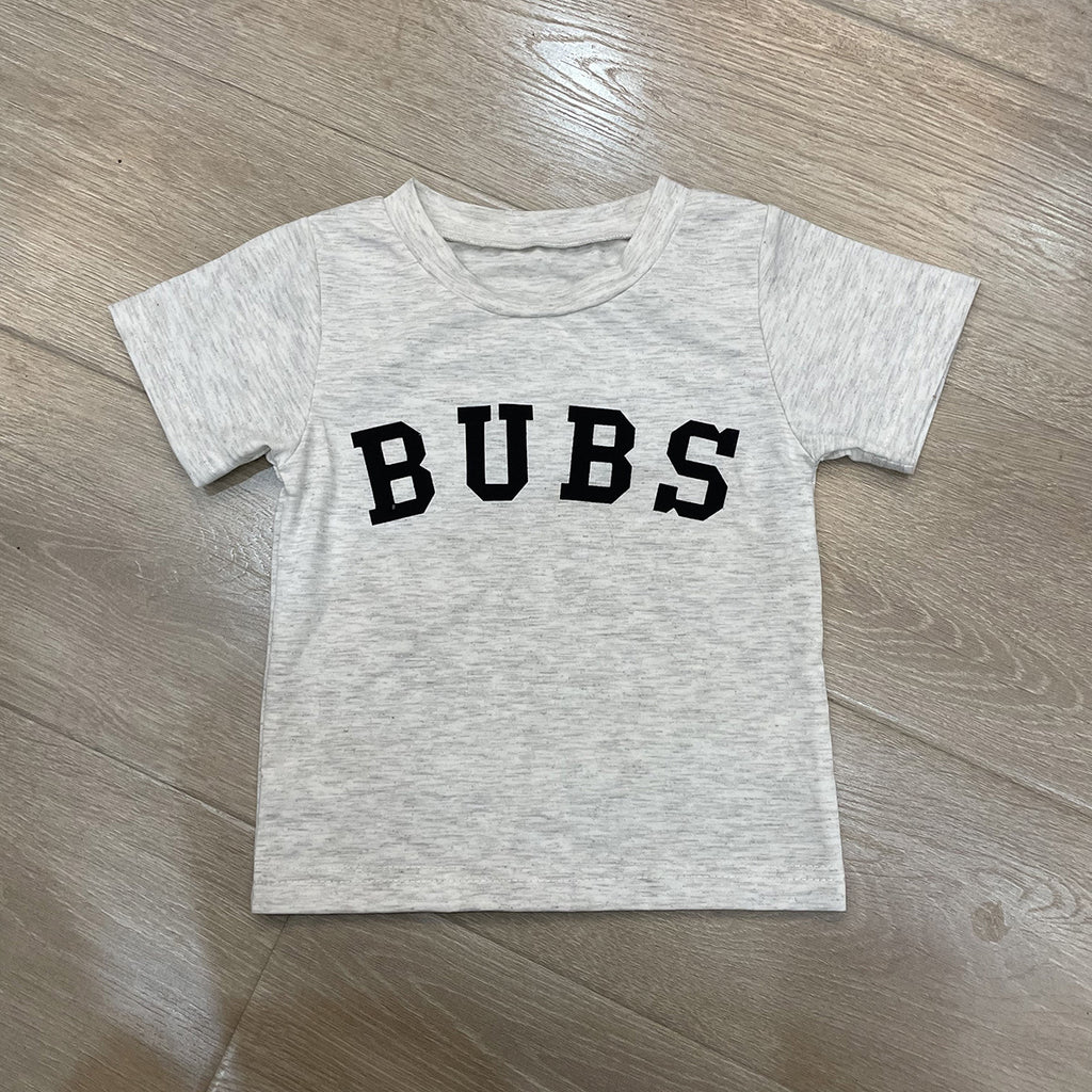 Kids' Letter-Print Pullover Tee