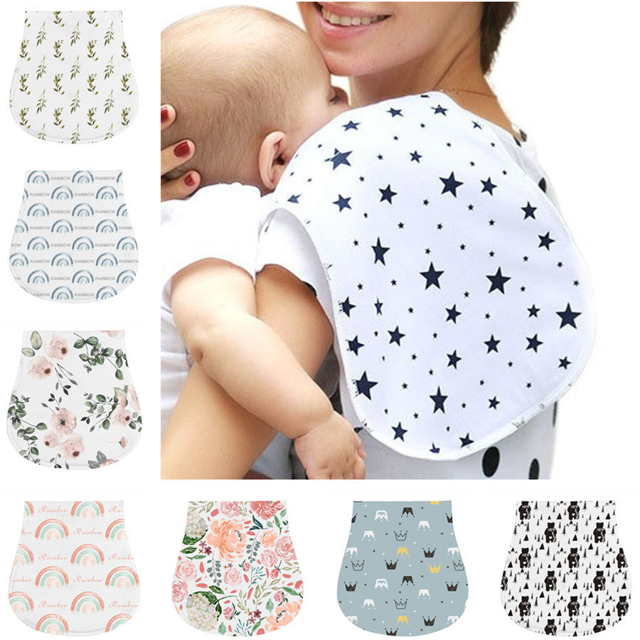 Printed Burp Cloth Set