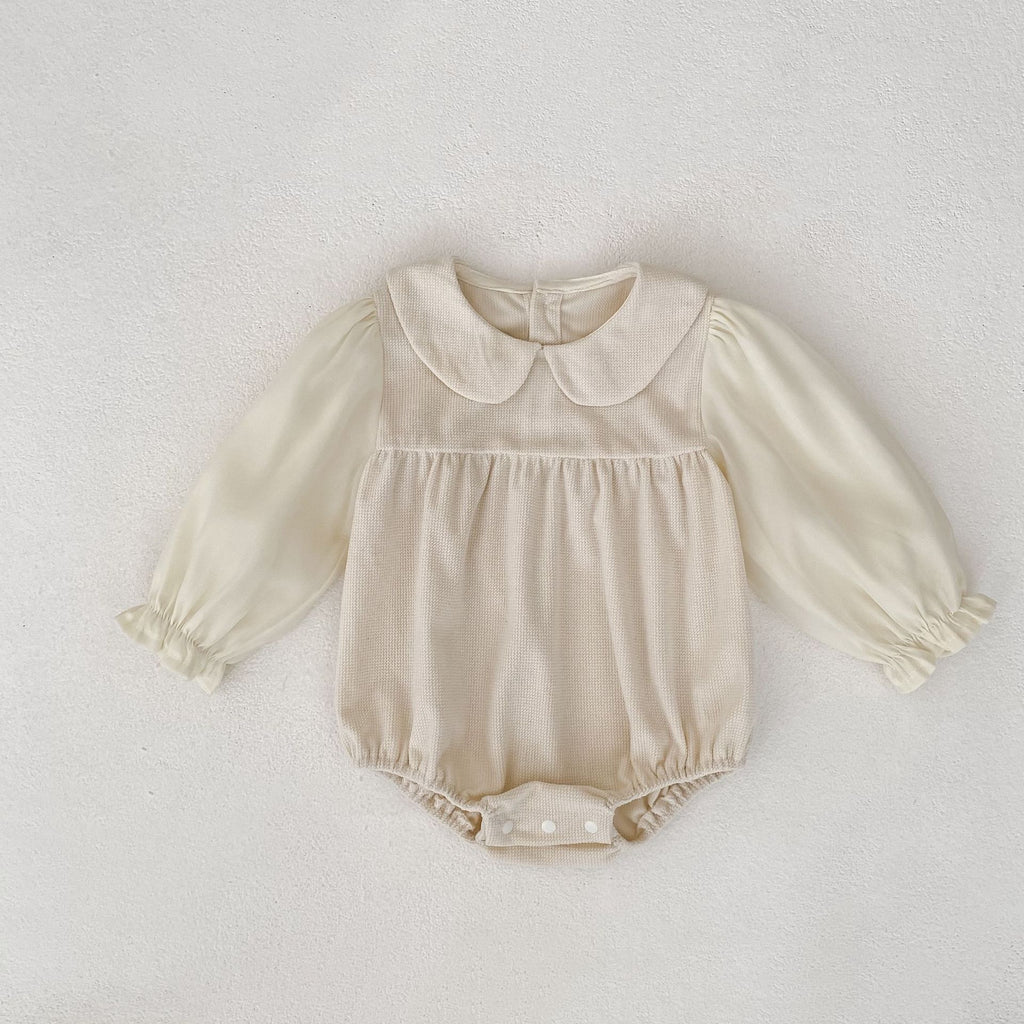 Baby Corduroy Doll-Collar Romper