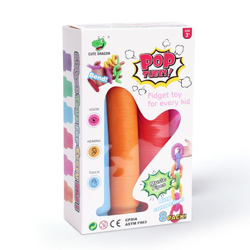 Pop-Tube Stretch Fidget Toy