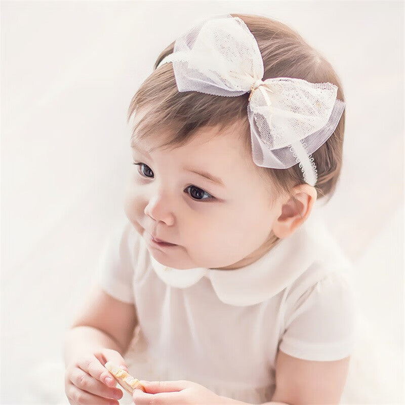 Baby Girl Lace Bow Headband