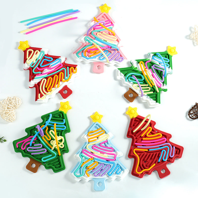 Christmas Tree Pop Fidget Plate